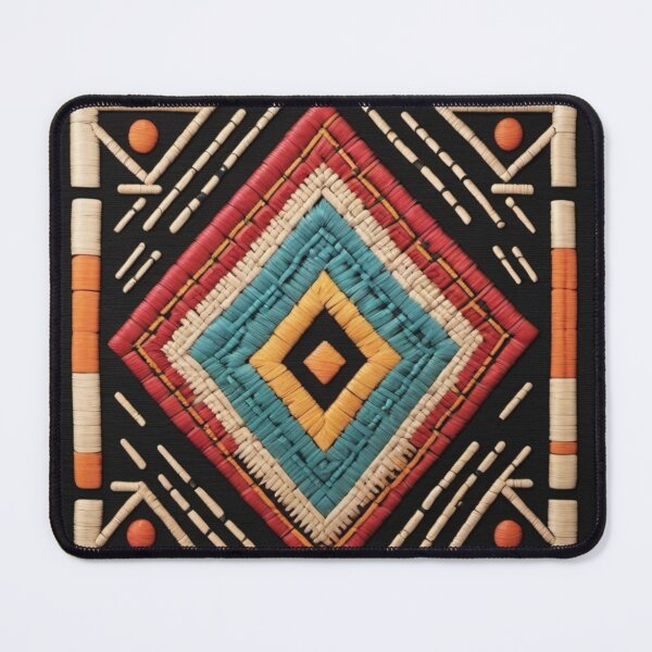 Item preview, Diamond rug designed and sold by Seeds-Of-Basil.