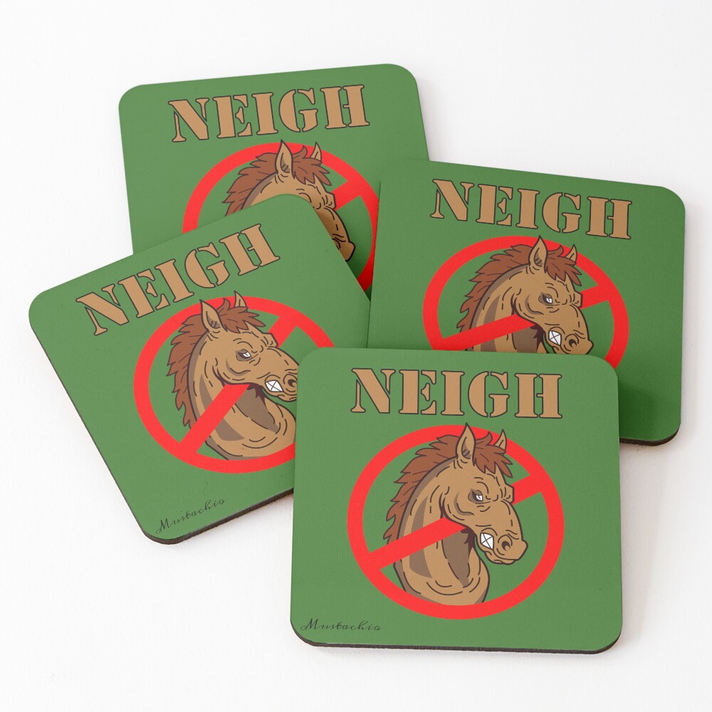 Item preview, Coasters (Set of 4) designed and sold by Mustachio-Draws.