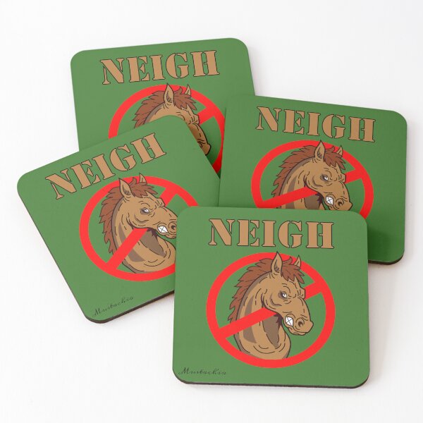 Item preview, Neigh designed and sold by Mustachio-Draws.
