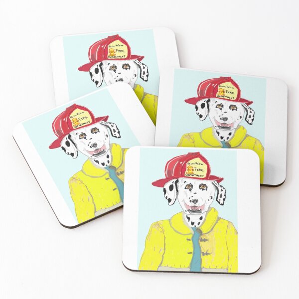 Item preview, Fireman Dalmatian designed and sold by pinkyjainpan.