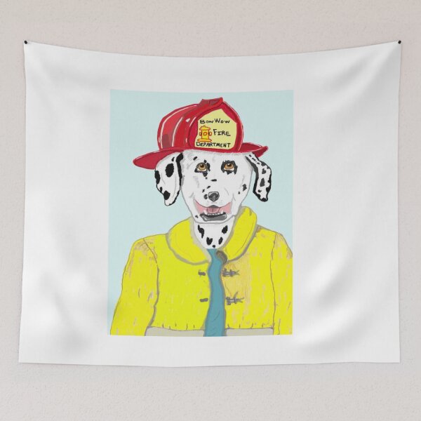 Item preview, Fireman Dalmatian designed and sold by pinkyjainpan.