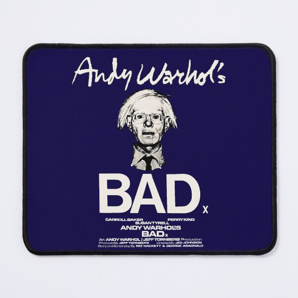 Item preview, WARHOL'S BAD POSTER SHIRT designed and sold by TREVORSNEWEST.