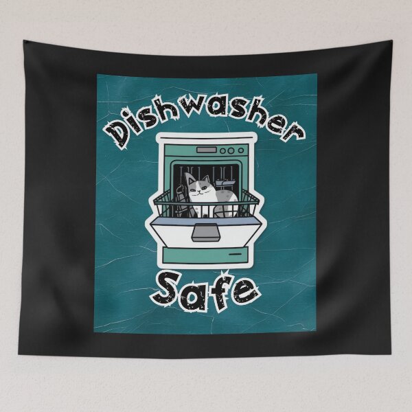 Item preview, Dishwasher Safe wash dishes designed and sold by MarcelooArt.