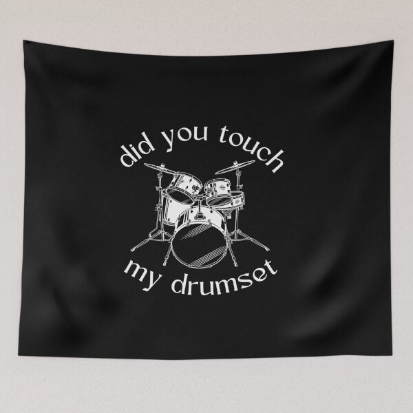 Item preview, Step Brothers: Did You Touch My Drum Set? - Iconic Movie Quotes designed and sold by JustCrafted.