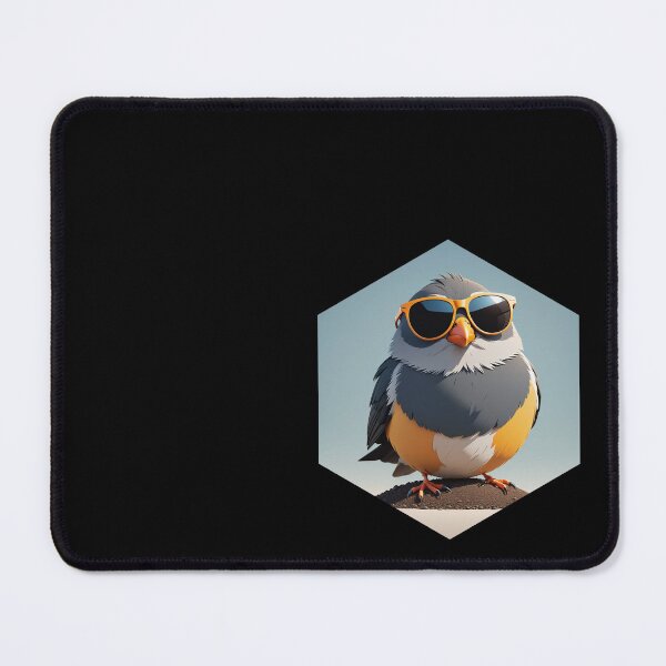 Item preview, Finch with Sunglasses designed and sold by AbsoluteA.
