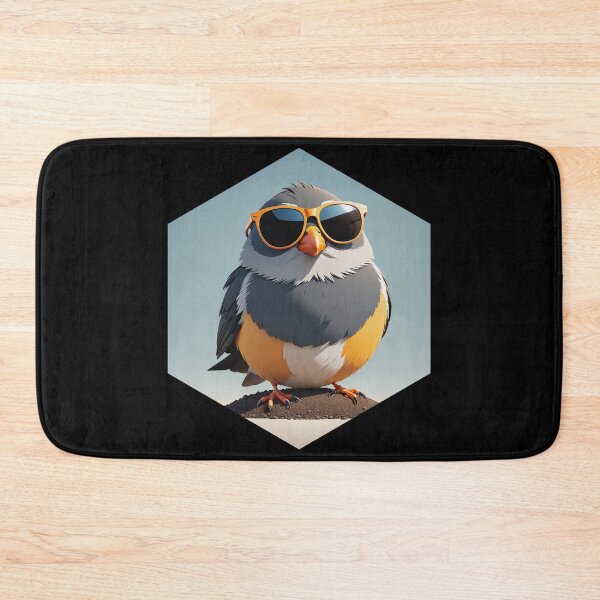 Item preview, Finch with Sunglasses designed and sold by AbsoluteA.