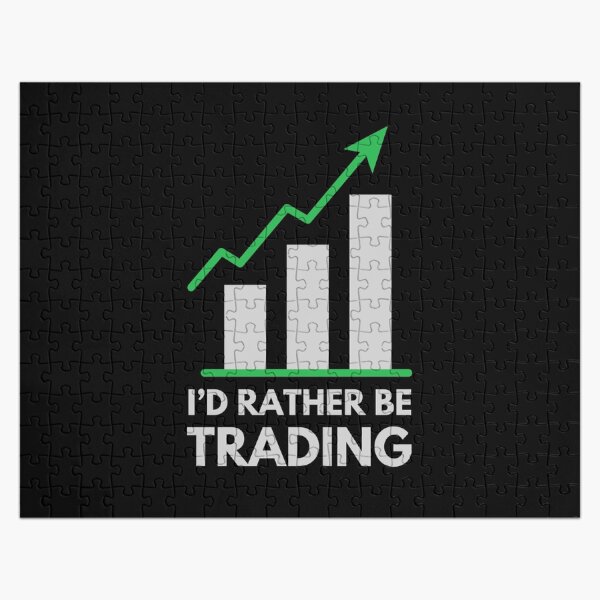 Item preview, I'd Rather be Trading Stock Trader Trading, Stock Market, Trading Gift designed and sold by DesignDailyDeal.