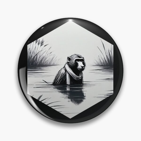 Item preview, Baboon in Swim designed and sold by AbsoluteA.