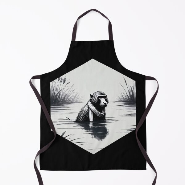 Item preview, Baboon in Swim designed and sold by AbsoluteA.
