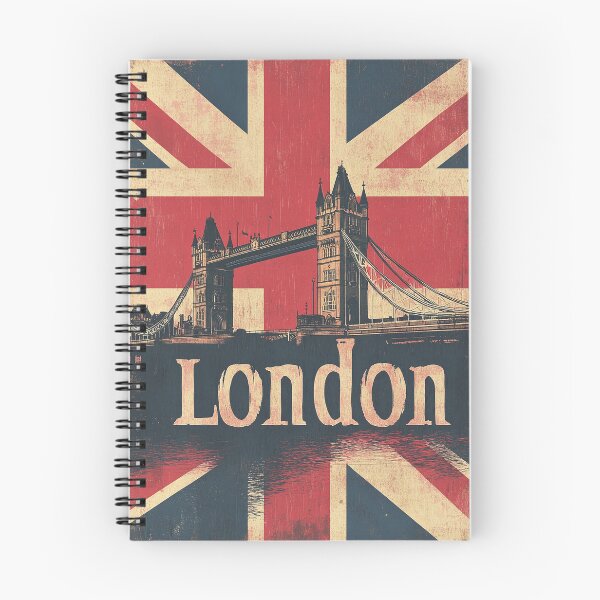 Item preview, Póster de viaje de Londres de época designed and sold by Boddicca.
