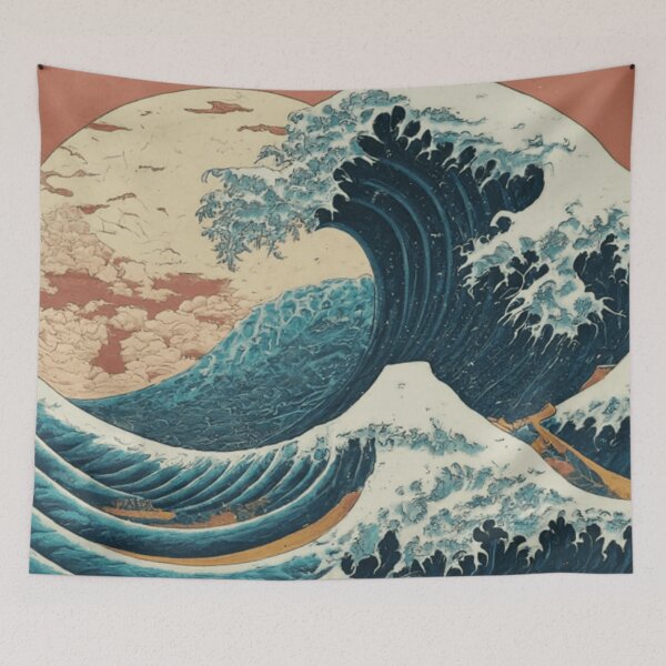 Item preview, The Great Wave off Kanagawa  No.1 designed and sold by PrecisionByAJSM.