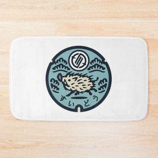 Item preview, Inagawa Town Manhole Cover Art 2 designed and sold by Musashi1996Art.