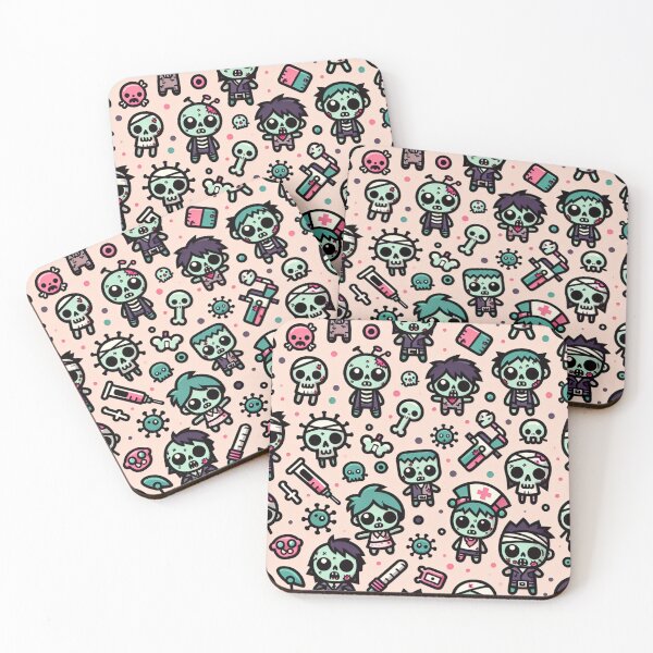 Item preview, Cute Zombie Wallpaper designed and sold by Travelcases.