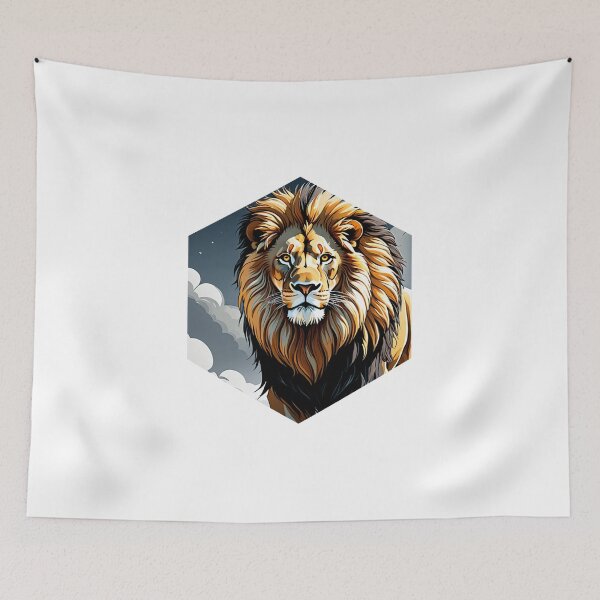 Item preview, Majestic Lion Comic Art designed and sold by AbsoluteA.