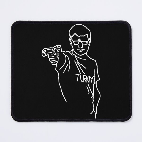 Item preview, yusuf dikec - minimal style simple white lineart designed and sold by EmeraldeaDesign.