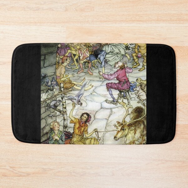Item preview, The Robber Girl - Arthur Rackham, The Snow Queen designed and sold by forgottenbeauty.