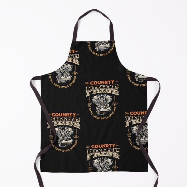 Item preview, Country Pride Vintage Motorcycle Engine, Retro Biker Graphic, Still Here Still Strong, Classic Motorbike Shirt designed and sold by Bert Englefield.
