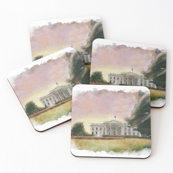 Item preview, The White House (Watercolor) designed and sold by DJ45Artworks.