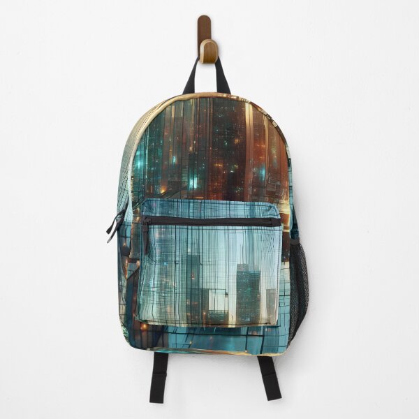 Item preview, Digital Metropolis: A Futuristic Cityscape designed and sold by CitrineLinker.