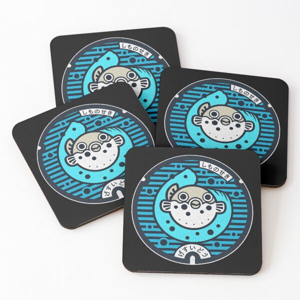 Item preview, Shimonoseki City Manhole Cover Art designed and sold by Musashi1996Art.