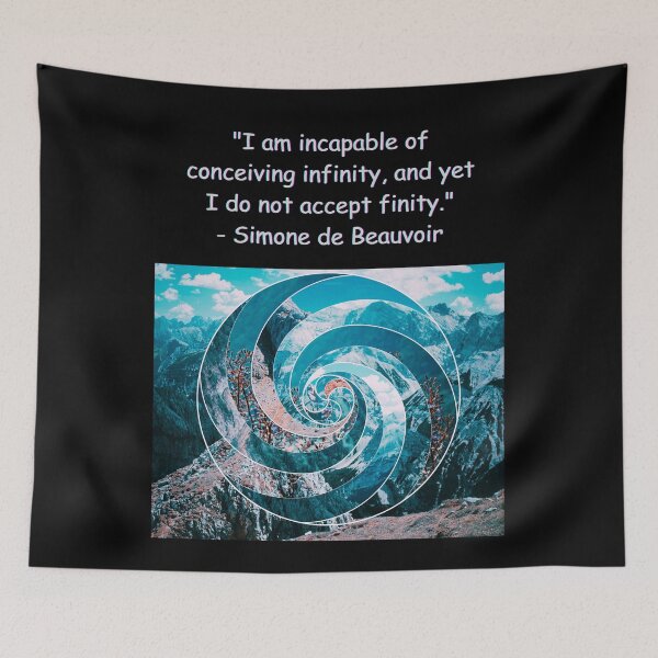 Item preview, I Am Incapable of Conceiving Infinity designed and sold by Planet Agora.