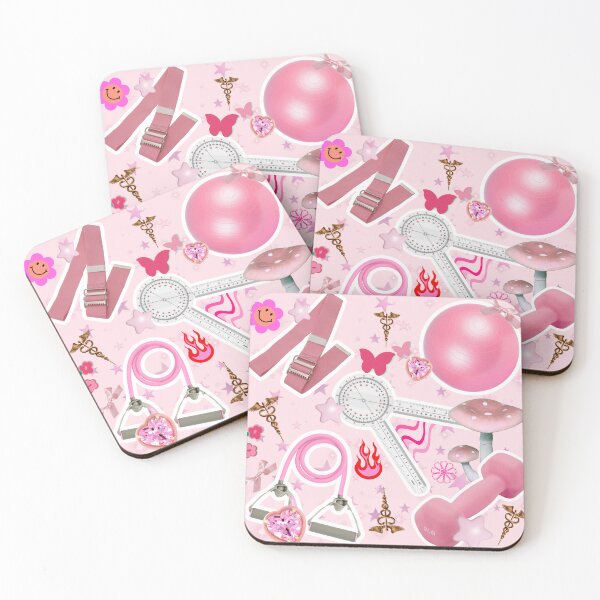Item preview, Pink Cute Physical Therapy Pattern designed and sold by wowwmorgan.