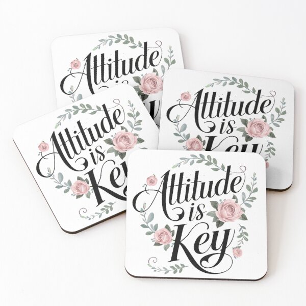 Item preview, Attitude is Key designed and sold by RedTamah.