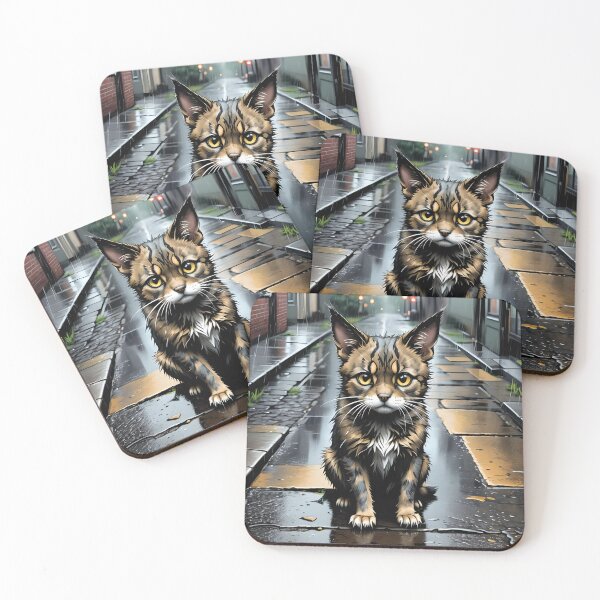 Item preview, Wet Kitty Cat designed and sold by RelinCreates.