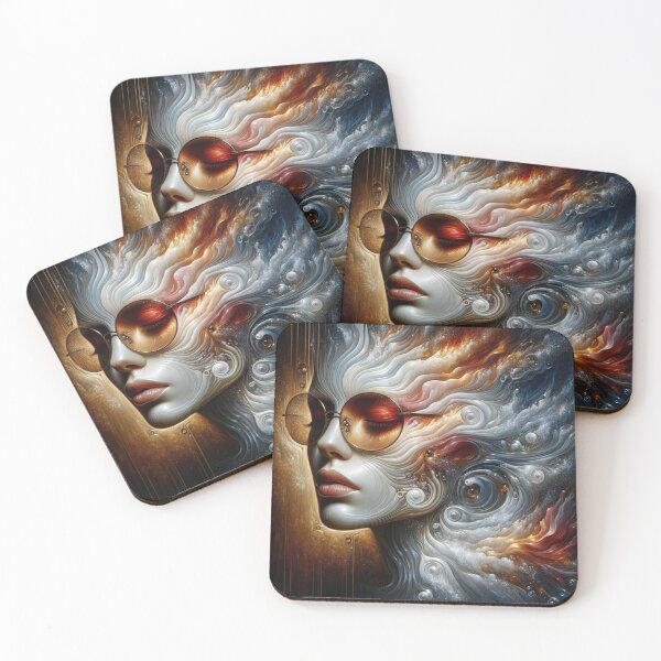 Item preview, Fiery Sunset and Cosmic Harmony designed and sold by Pierre Beaulnes.