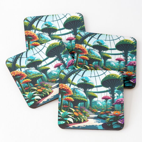 Item preview, Futuristic Botanical Garden  designed and sold by RelinCreates.