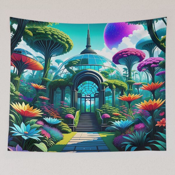 Item preview, Botanical Garden In Space designed and sold by RelinCreates.