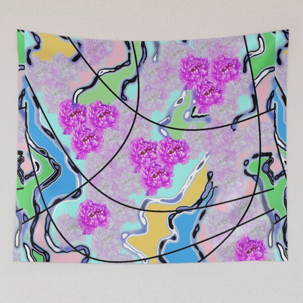 Item preview, Topography, with Flowers designed and sold by LisaJene.