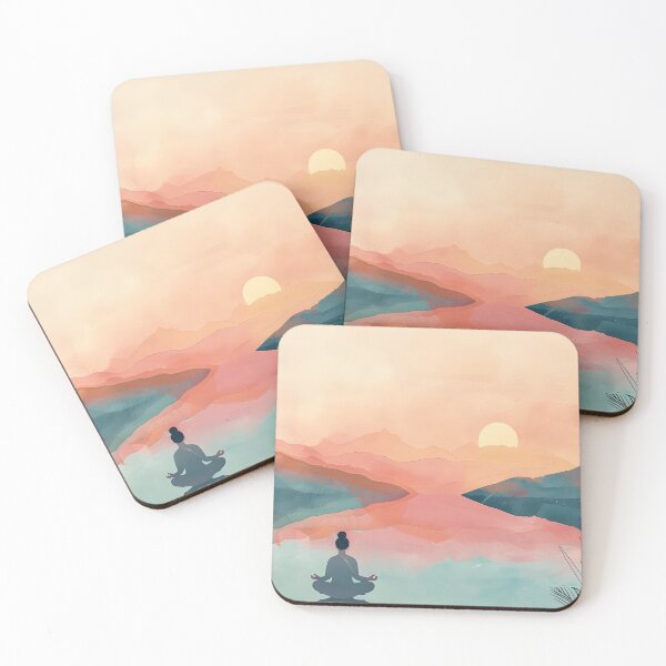 Item preview, Serene Lake Meditation Sunrise designed and sold by Alin Richard Iovănuț.