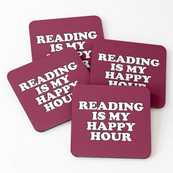 Item preview, Reading Is My Happy Hour  designed and sold by Inspirationmotivation.