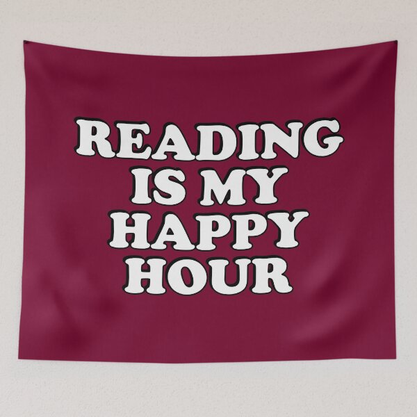 Item preview, Reading Is My Happy Hour  designed and sold by Inspirationmotivation.