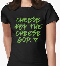 Cheese for the Cheese God Warhammer Age of Sigmar Blood Bowl Skaven Fitted T-Shirt
