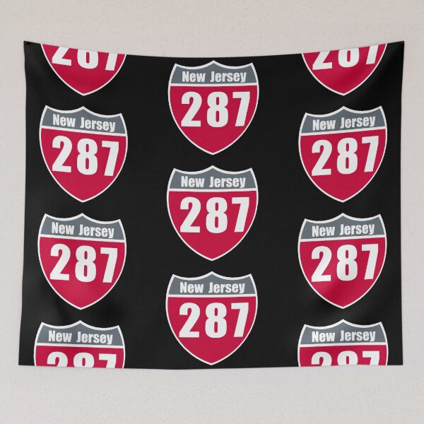 Artikelvorschau, New Jersey Interstate-Schild 287 entworfen und verkauft von Lartheviking.