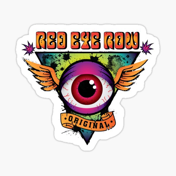 Red Eye Row Sticker