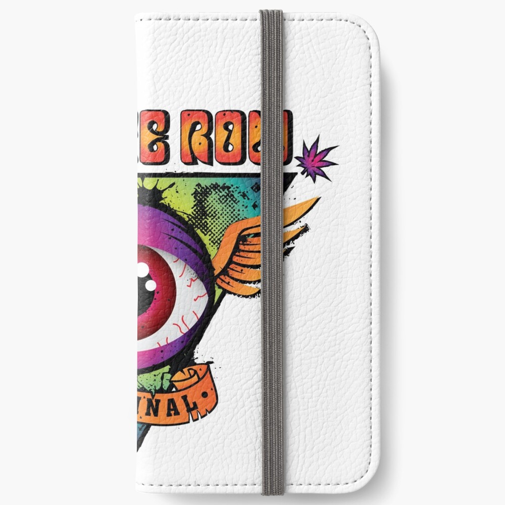 Red Eye Row iPhone Wallet
