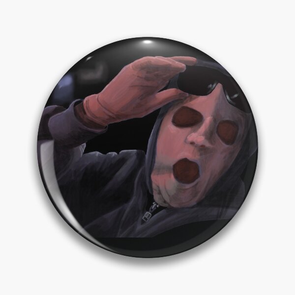 Item preview, Hollow Man "Gafas de sol de noche" Pintura de Sebastian Caine (digital) designed and sold by Stag Art Studios.