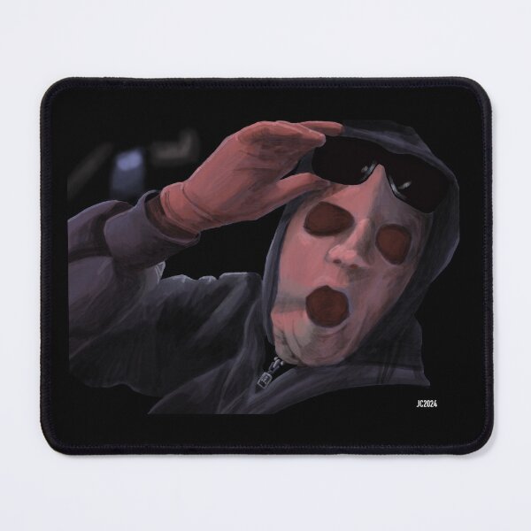 Item preview, Hollow Man "Sunglasses At Night" Sebastian Caine painting (digital) designed and sold by Stag Art Studios.