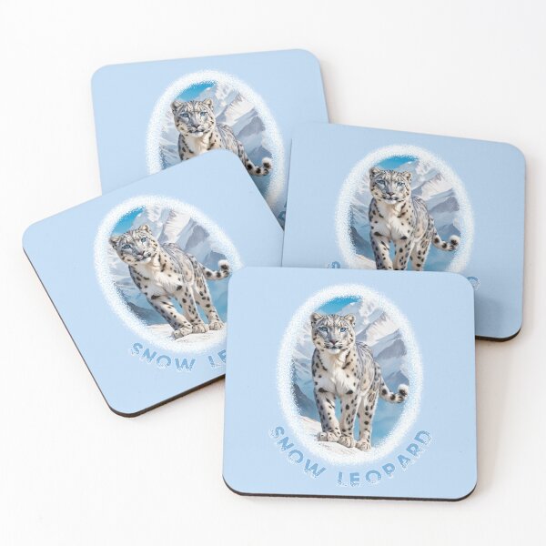 Item preview, Snow Leopards are Endangered. Let's Protect Snow Leopards. designed and sold by ElenaHrubes.