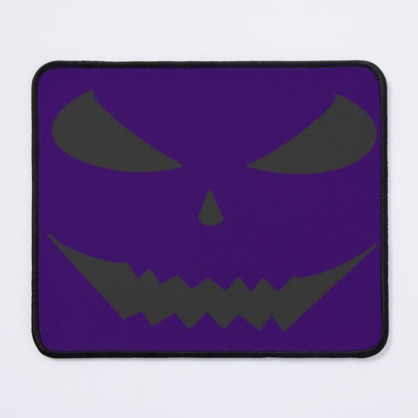 Item preview, Dark Blueish Purple and Black Pumpkin Face Halloween designed and sold by TonzDesigns.