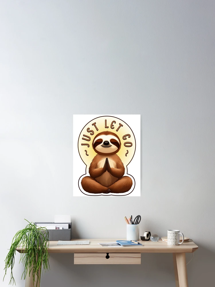 Thumbnail 2 of 3, Poster, Just Let Go designed and sold by Bartrand Design Studio.