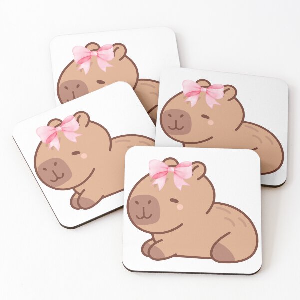 Item preview, Coquette capybara designed and sold by Luisshopp.