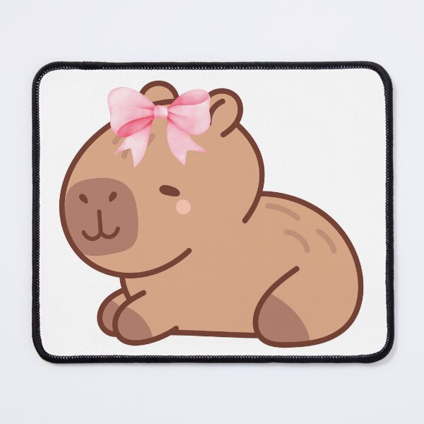 Item preview, Coquette capybara designed and sold by Luisshopp.