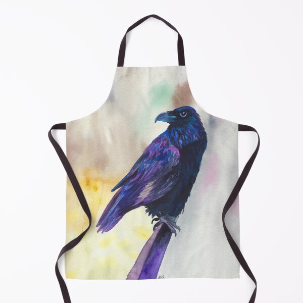 Artikelvorschau, „Nevermore“ Aquarell Rabe entworfen und verkauft von AnneVGArt.