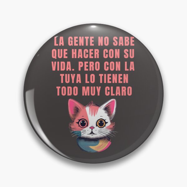 Item preview, funny cat quotes designed and sold by La Loca.