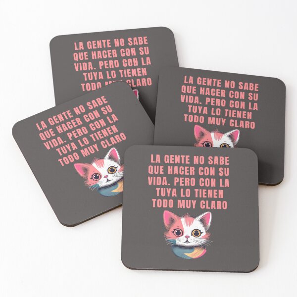 Item preview, funny cat quotes designed and sold by La Loca.