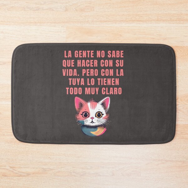 Item preview, funny cat quotes designed and sold by La Loca.